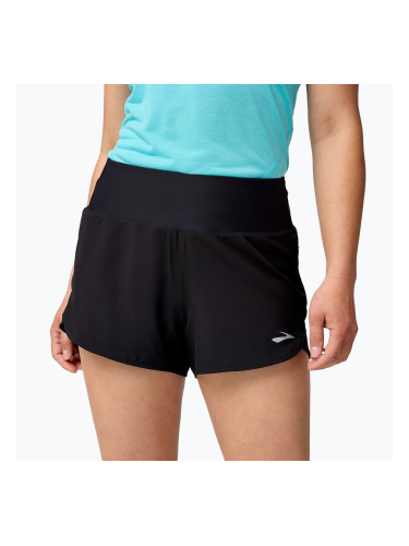 Дамски къси панталони за бягане Brooks Chaser 3" 2.0 black