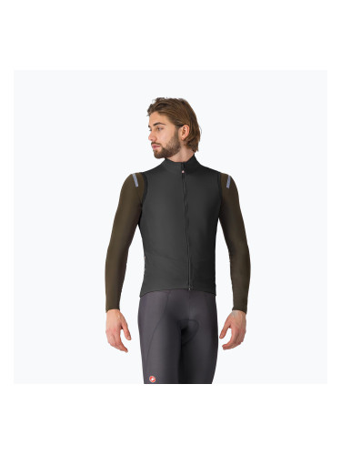 Мъжка жилетка за колоездене Castelli Perfetto Air light black