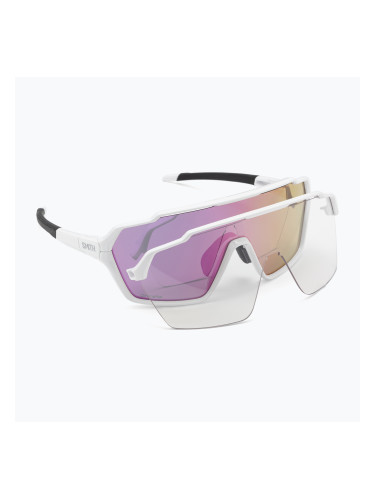 Слънчеви очила Smith Shift MAG white/chromapop violet mirror