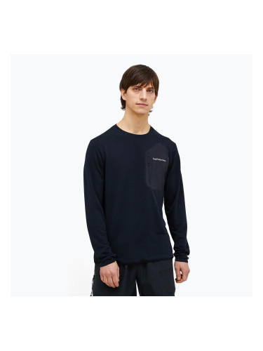 Мъжки суитшърт Peak Performance Freelight Polartec Grid black