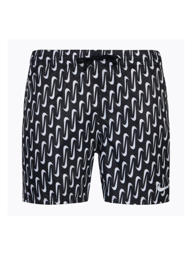 Мъжки бански шорти Nike Swoosh Link 5" Volley black