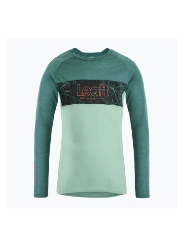 Мъжка блуза с дълъг ръкав за колоездене Leatt MTB Gravity 2.0 teal 