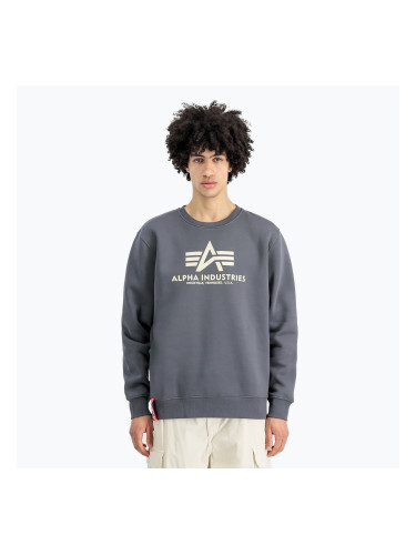 Мъжки суитшърт Alpha Industries Basic greyblack