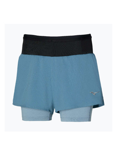 Дамски шорти за бягане Mizuno Trail ER 2IN1 citadel