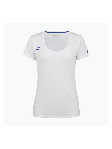 Дамска тениска Babolat Play Cap Sleeve Top white/white
