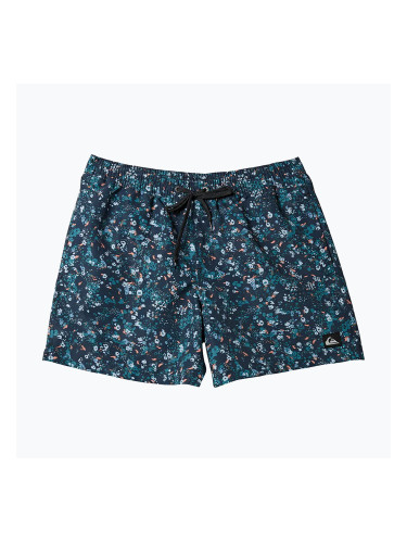 Мъжки къси панталони Quiksilver Remade Mix Volley 17", тъмночервен