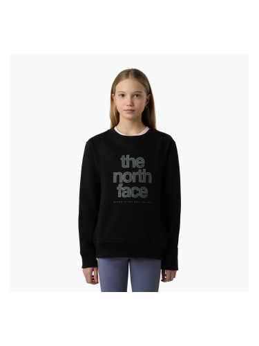 Дамски суитшърт The North Face Reflective Logo Relaxed Crew black