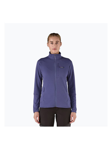 Дамско софтшел яке Patagonia R1 Hybrid solstice purple