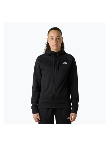 Дамски суитшърт The North Face Reaxion 2.0 Hooded Full Zip black heather