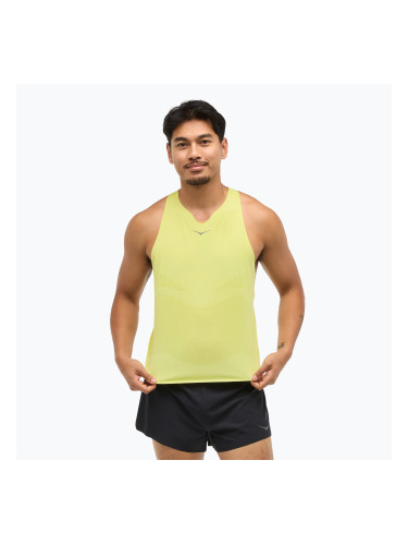 Мъжка тениска за бягане HOKA Race Singlet hoka citrus