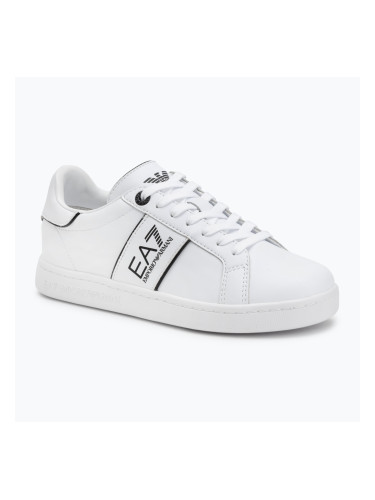 EA7 Emporio Armani Classic Logo бели/черни обувки
