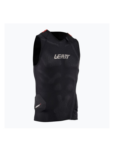 Мъжка колоездачна тениска с протектори Leatt 3DF AirFit Evo Back Protector black
