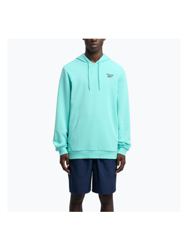 Мъжки суитшърт Reebok Identity Small Logo Hoodie ai aqua