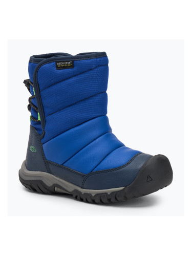 Детски ботуши за сняг KEEN Puffrider WP naval academy/surf