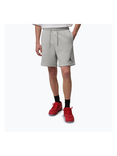 Мъжки къси панталони/шорти Nike Jordan Fleece grey heather/black