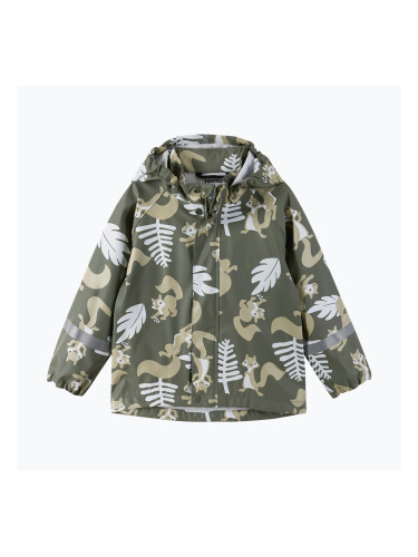 Детско дъждобранно яке Reima Vesi в сиво-зелено