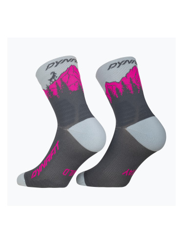 Скиорски чорапи DYNAFIT Traverse Mid cinder pink glo/6070