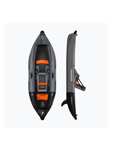 AQUADESIGN Koloa X'Perience 1 305 cm черен/сив надуваем каяк за 1 човек