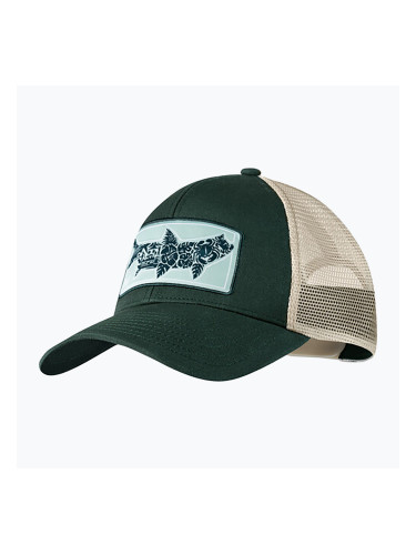 BUFF Explore Trucker Salt зелена бейзболна шапка