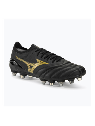 Мъжки футболни обувки Mizuno Morelia Neo IV Beta SG black/gold/black