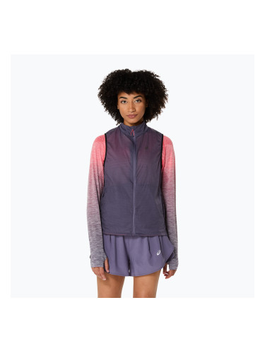 Дамски елек а бягане ASICS Metarun Packable greyish purple 