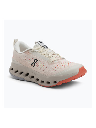 Дамски обувки за бягане On Cloudsurfer Trail 2 ivory/salmon