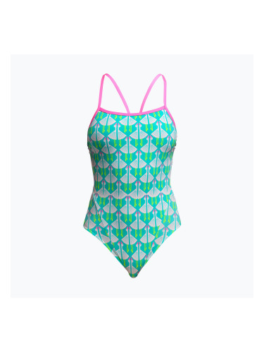 Дамски бански костюм Funkita Single Strap One Piece loose goose