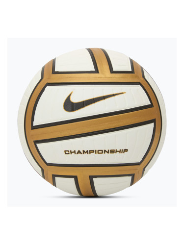 Волейболна топка Nike Championship Volleyball metallic gold/ white/metallic gold/ black размер 5
