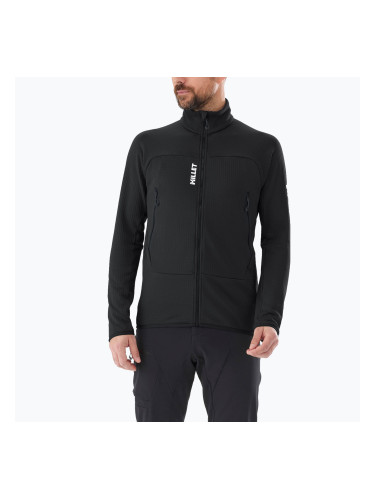 Мъжки суитшърт Millet Fusion Grid black/noir