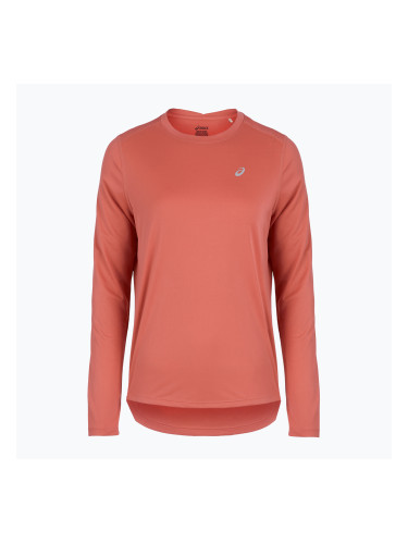 ASICS дамски топ за бягане с дълъг ръкав Core LS тъмно розово глина