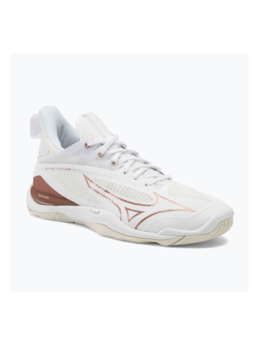Дамски обувки за хандбал Mizuno Wave Mirage 4 white/rose/snow white