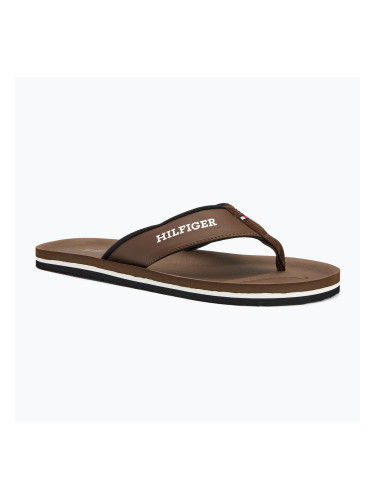 Мъжки джапанки Tommy Hilfiger Padded Comfort B Sandal legacy brown
