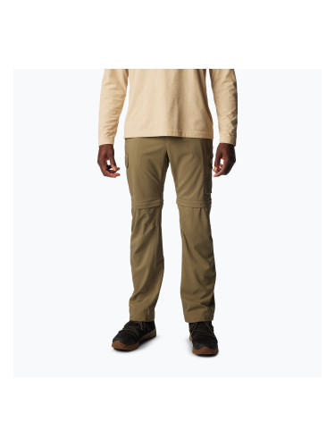 Мъжки панталони за трекинг Columbia Silver Ridge Utility Convertible stone green