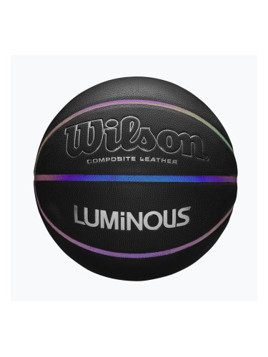 Wilson Luminous черен размер 7 баскетбол
