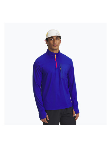 Мъжки потник за бягане Under Armour Trail Run Quarter Zip royal/reflective