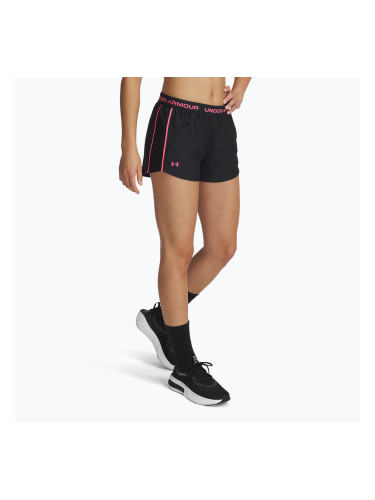 Къси панталони за жени Under Armour Tech Play Up black/super pink