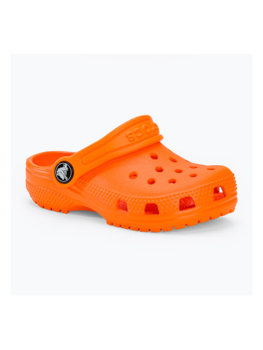 Детски чехли Crocs Classic Clog T orange zing