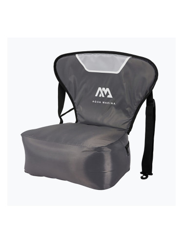 Aqua Marina Седалка за кану с висока облегалка за RIPPLE сива B0303681