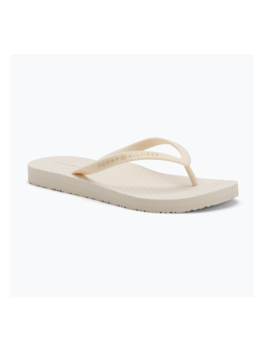 Дамски плажен сандал с каишка Tommy Hilfiger ivory petal flip flops