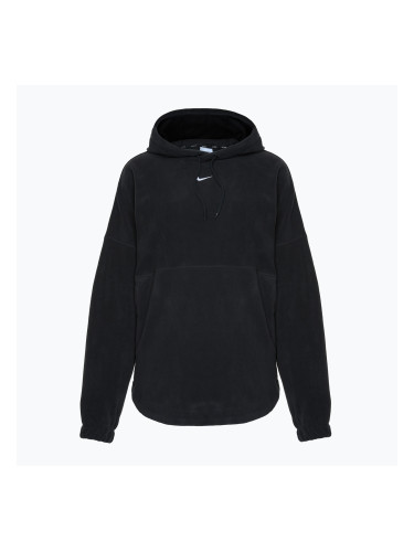 Дамски суитшърт Nike One Therma-FIT черен/бял