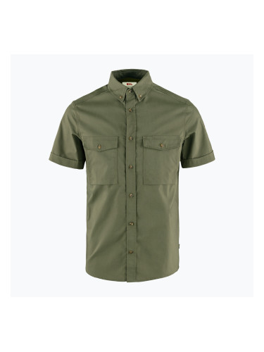 Fjällräven Övik Air Stretch тениска лавров зелен