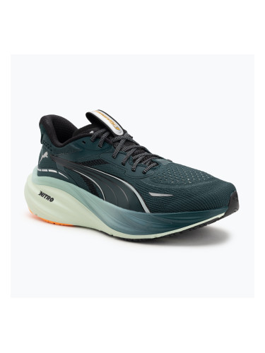 Мъжки маратонки PUMA Magnify Nitro 3 green terrain / heat fire