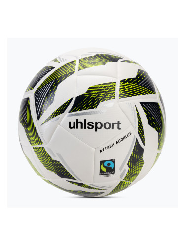 Футбол uhlsport Match Addglue white/navy/fluo yellow размер 5