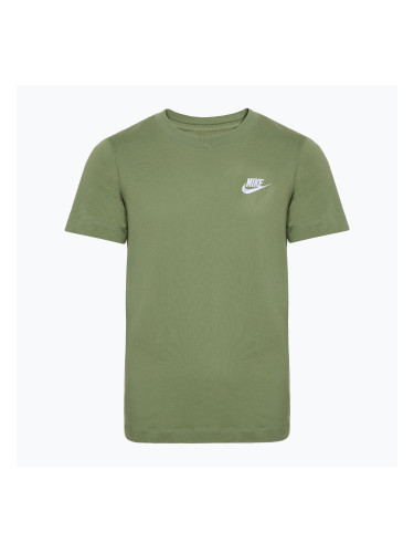 Детска тениска Nike Sportswear oil green