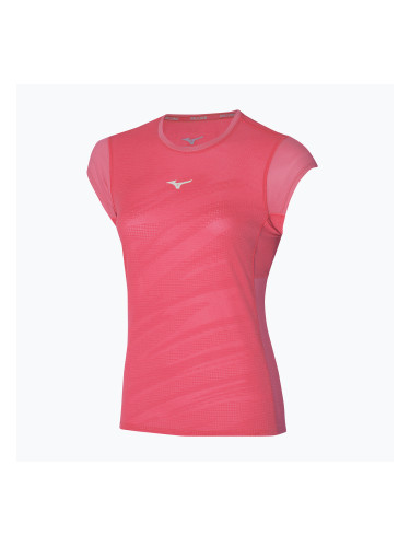 Дамска тениска за бягане Mizuno Aero Tee sunkissed coral