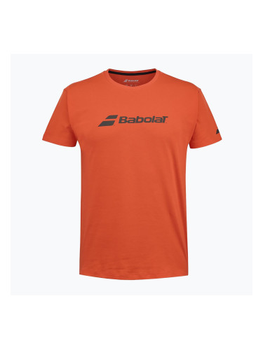 Детска тениска Babolat Exercise Babolat Jr fiesta red