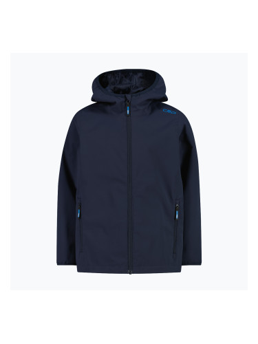 Детско дъждобранно яке CMP 35Z5514 Fix Hood черно/синьо