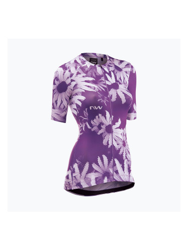 Дамска колоездачна фланелка Northwave Blade dark purple