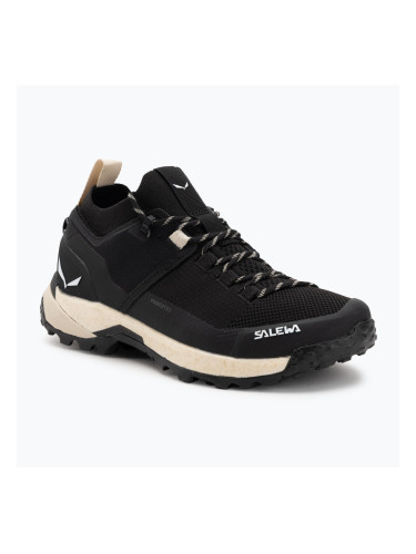 Дамски обувки за трекинг Salewa Puez 2 Knit Powertex black/black