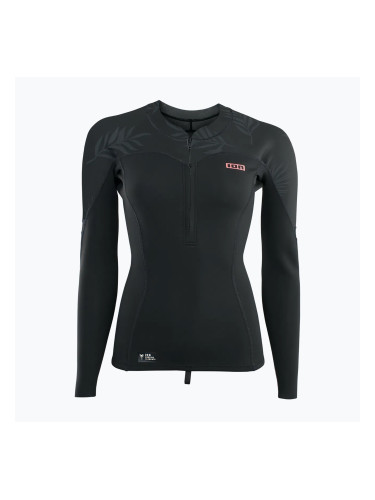 Дамска блуза с дълъг ръкав за плуване ION Neo Zip Top 1.5 black